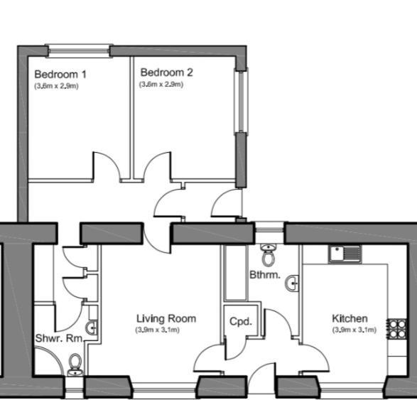 5 Riverside Place Thurso. 2 Bed, 2 Bathrooms. Esterno foto